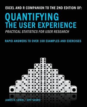 portada Excel and r Companion to the 2nd Edition of Quantifying the User Experience (en Inglés)