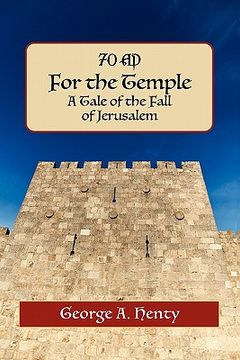 portada for the temple: a tale of the fall of jerusalem (en Inglés)