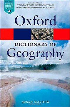 portada A Dictionary of Geography (Oxford Quick Reference) (en Inglés)