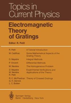 portada electromagnetic theory of gratings (en Inglés)