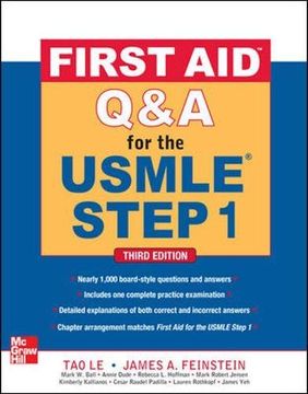 portada First aid q&a for the Usmle Step 1, Third Edition (First aid Usmle) (en Inglés)