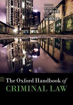 portada The Oxford Handbook of Criminal law (Oxford Handbooks) (in English)