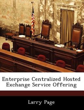 portada enterprise centralized hosted exchange service offering (en Inglés)
