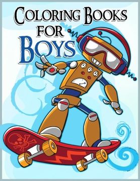 Comprar The Brilliant Coloring Book For Boys:: Robot Coloring Book for Kids  (A Really Best Relaxing Colourin De Coloring Books for Boys - Buscalibre