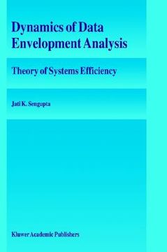 portada dynamics of data envelopment analysis: theory of systems efficiency
