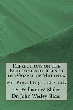 portada Reflections on the Beatitudes of Jesus in the Gospel of Matthew (en Inglés)