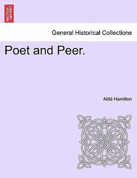 portada poet and peer. (en Inglés)