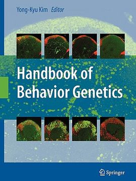 portada Handbook of Behavior Genetics (in English)