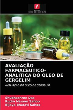 portada Avaliação Farmacêutico-Analítica do Óleo de Gergelim