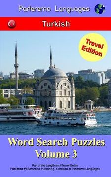 portada Parleremo Languages Word Search Puzzles Travel Edition Turkish - Volume 3 (en Turco)