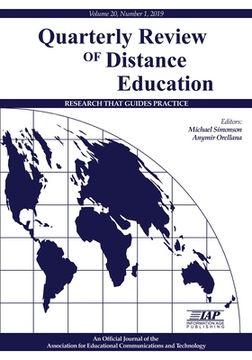 portada Quarterly Review of Distance Education Volume 20 Number 1 2019 (en Inglés)