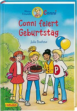 portada Conni-Erzählbände, Band 4: Conni Feiert Geburtstag (Farbig Illustriert) (en Alemán)