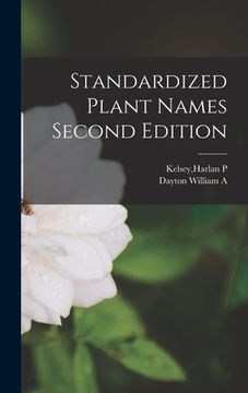 portada Standardized Plant Names Second Edition (in English)