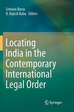 portada Locating India in the Contemporary International Legal Order (en Inglés)