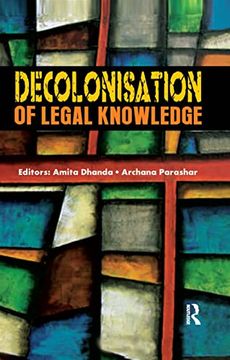 portada Decolonisation of Legal Knowledge (en Inglés)