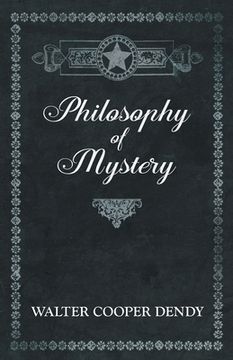 portada Philosophy of Mystery (en Inglés)
