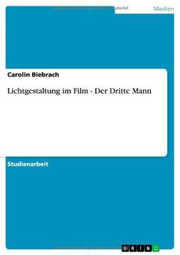 portada Lichtgestaltung im Film - Der Dritte Mann (German Edition)