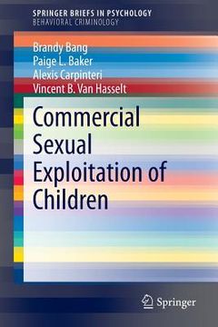 portada Commercial Sexual Exploitation of Children (en Inglés)