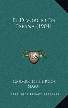 portada El Divorcio en Espana (1904)
