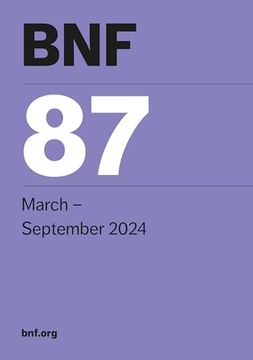 portada British National Formulary (Bnf87) March 2024