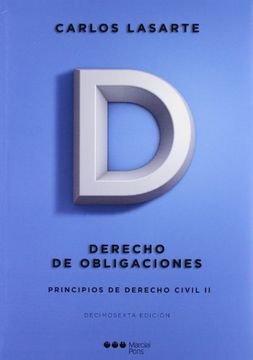 portada principios de derecho civil ii. (16ª ed. - 2012). derecho de obligaciones (in Spanish)