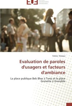 portada Evaluation de Paroles D'Usagers Et Facteurs D'Ambiance