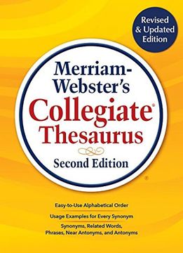 portada Merriam-Webster's Collegiate Thesaurus, new 2019 Copyright 