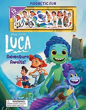 portada Disney Pixar Luca (en Inglés)