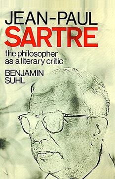 portada jean-paul sartre: the philosopher as a literary critic (in English)