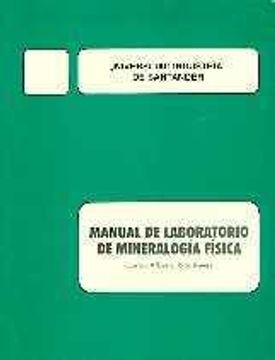 portada manual de laboratorio de mineralogia fisica