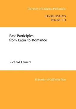 portada Past Participles From Latin to Romance (en Inglés)