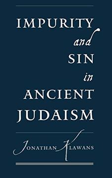 portada Impurity and sin in Ancient Judaism (en Inglés)
