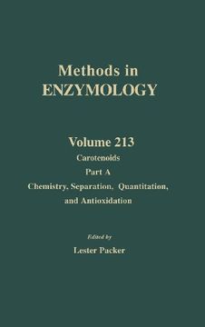 portada Carotenoids, Part a, Chemistry, Separation, Quantitation, and Antioxidation (en Inglés)