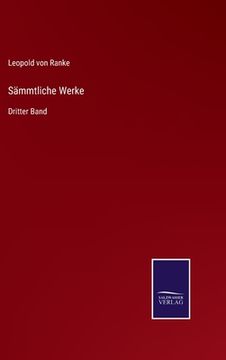 portada Sämmtliche Werke: Dritter Band (in German)
