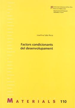 portada Factors Condicionants del Desenvolupament (Materials) (in Spanish)