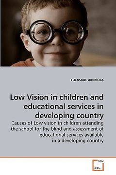 portada low vision in children and educational services in developing country (en Inglés)