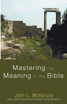 portada Mastering the Meaning of the Bible (en Inglés)