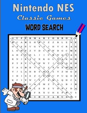 portada Nintendo NES Classic Games Word Search (in English)