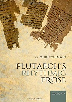 portada Plutarch's Rhythmic Prose (en Inglés)