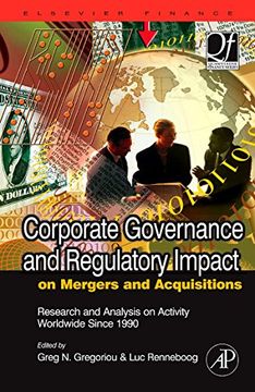 portada Corporate Governance and Regulatory Impact on Mergers and Acquisitions: Research and Analysis on Activity Worldwide Since 1990 (Quantitative Finance) 