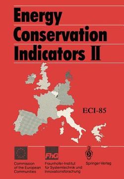 portada energy conservation indicators ii (en Inglés)