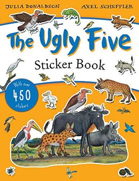portada The Ugly Five Sticker Book (en Inglés)