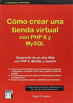 portada Cómo crear una tienda virtual con PHP 6 y MySQL