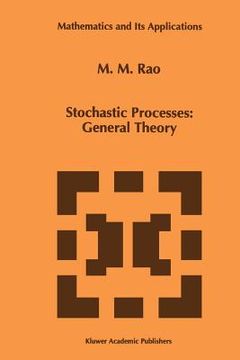 portada stochastic processes: general theory (en Inglés)