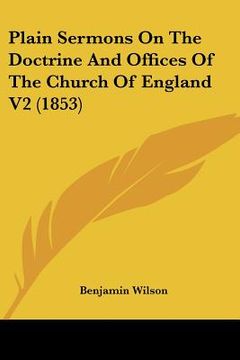 portada plain sermons on the doctrine and offices of the church of england v2 (1853) (in English)
