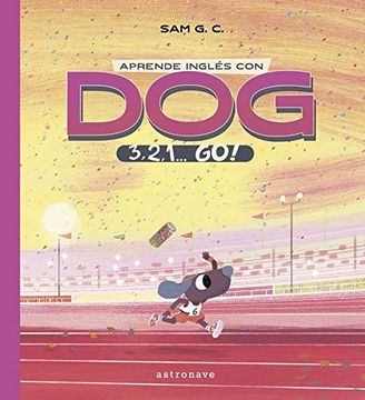 portada Aprende Inglés con Dog: 3, 2, 1… go!