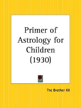 portada primer of astrology for children (en Inglés)