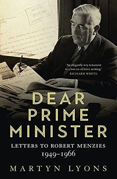 portada Dear Prime Minister: Letters to Robert Menzies, 1949-1966 (en Inglés)