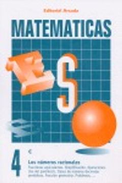 portada Matemáticas 4. Números Racionales