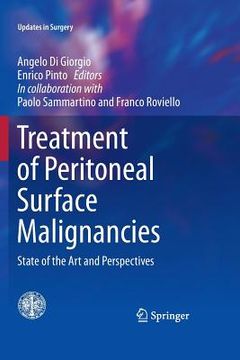 portada Treatment of Peritoneal Surface Malignancies: State of the Art and Perspectives (in English)
